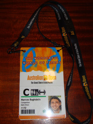 Î Î»ÎµÎ¹Î¿Î´Î¿Ï„ÎµÎ¯ÏƒÏ„Îµ Î³Î¹Î± Ï„Î¿ Australian Open Credential Ï„Î¿Ï… ÎœÎ¬ÏÎºÎ¿Ï…